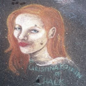 RAM - Chalk Art