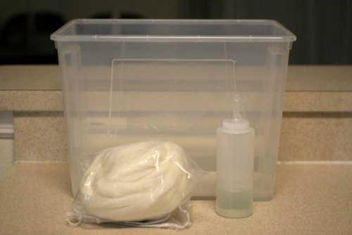 Hand-painting Roving - Part 1