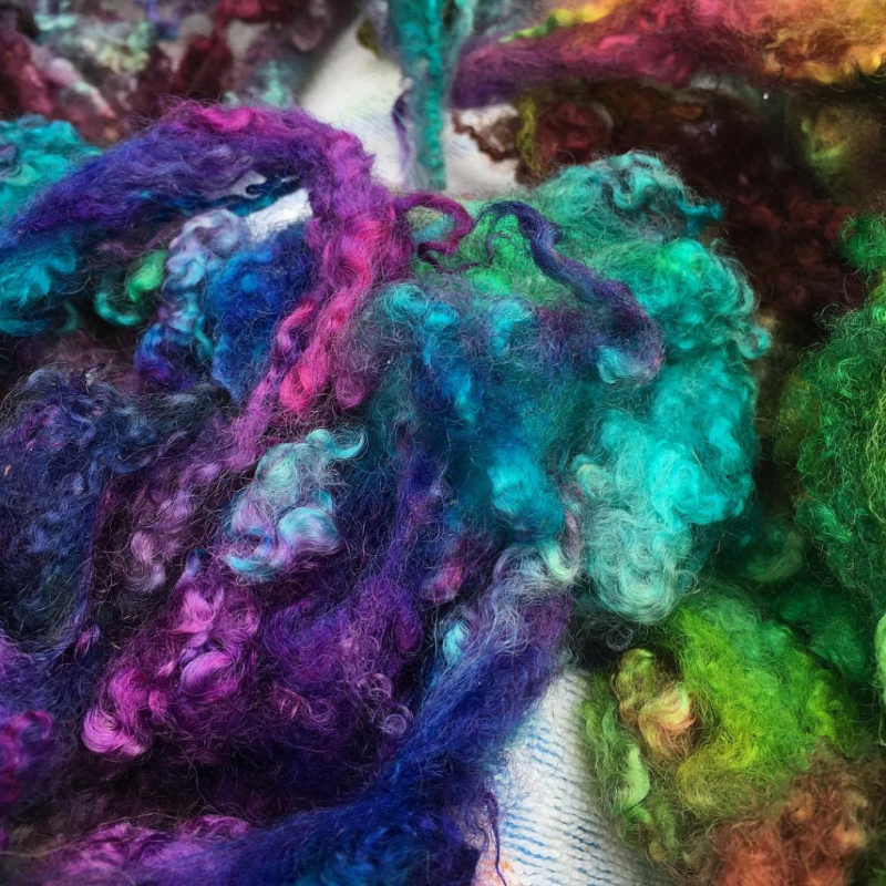Clementine all dyed up